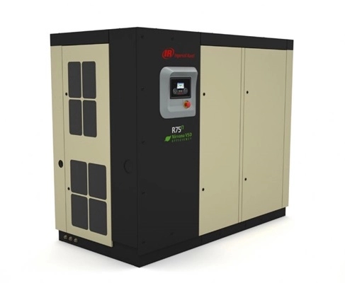 R Series 45-75 kW Oil-Flooded VSD Rotary Screw Compressors with Integrated Air System